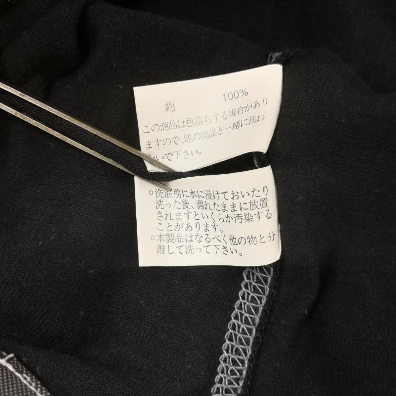 古着 USED Tシャツ 半袖 PRIMAL POINT シリアルコード テキスト 変形パターン ステッチ ピスネーム 半袖丸首 Tシャツ M 黒 / ブラック / black メンズ USED 古着 中古 50165840