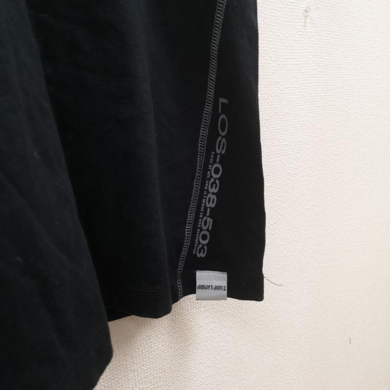 古着 USED Tシャツ 半袖 PRIMAL POINT シリアルコード テキスト 変形パターン ステッチ ピスネーム 半袖丸首 Tシャツ M 黒 / ブラック / black メンズ USED 古着 中古 50165840