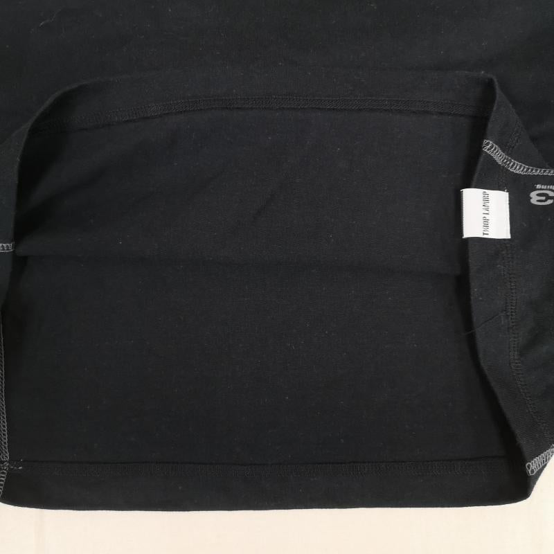 古着 USED Tシャツ 半袖 PRIMAL POINT シリアルコード テキスト 変形パターン ステッチ ピスネーム 半袖丸首 Tシャツ M 黒 / ブラック / black メンズ USED 古着 中古 50165840