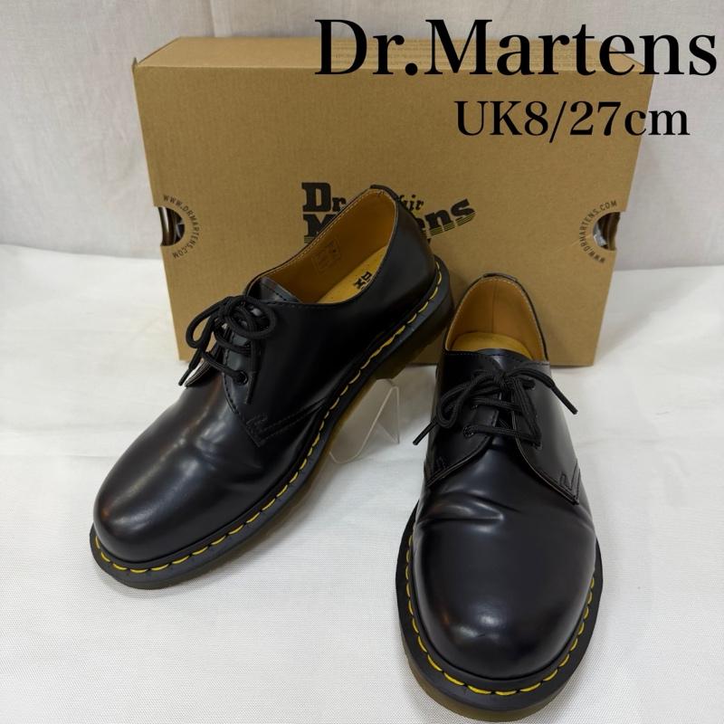 ドクターマーチン Dr.Martens 革靴 革靴 1461 Smooth Leather Oxford Shoes in Black UK8/27cm UK：8 無地 黒 / ブラック / black メンズ USED 古着 中古 50165843