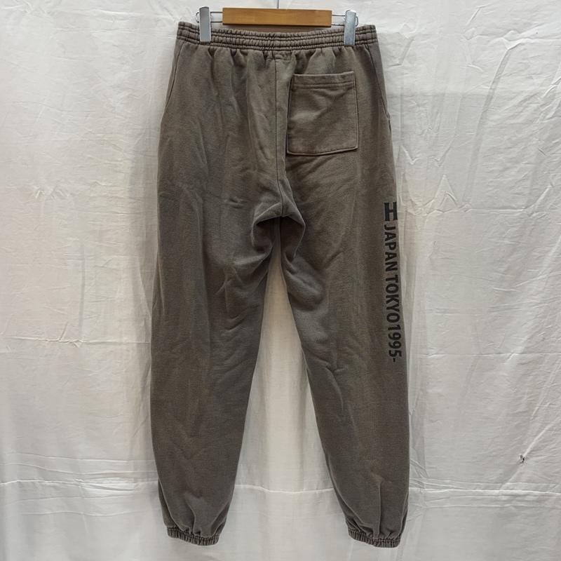 ハイドアンドシーク HIDE AND SEEK ボトムス ボトムス HP-011022 USA製 ロゴ プリント スウェット パンツ 裏起毛 M メンズ USED 古着 中古 50165845