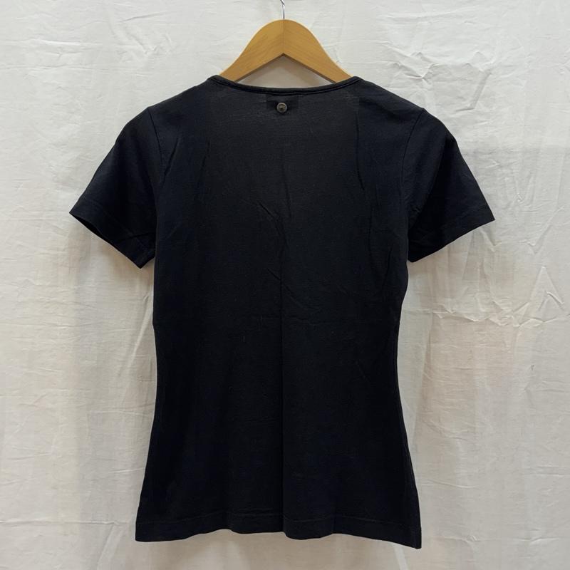 ディーゼル DIESEL Tシャツ 半袖 スパンコール ロゴ ラウンドネック Tシャツ XS 黒 / ブラック / black レディース USED 古着 中古 50165849