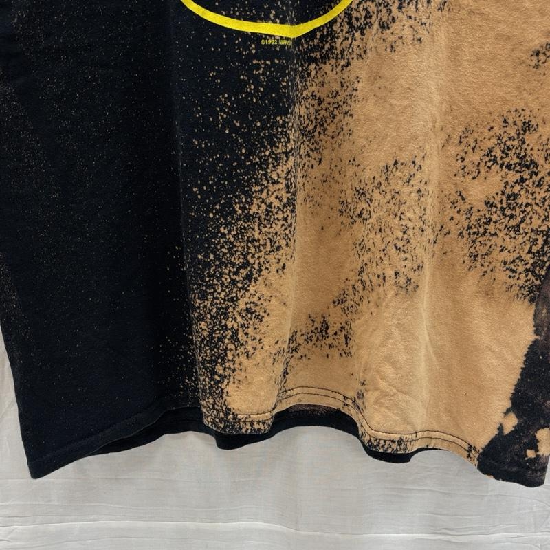 古着 USED Tシャツ 半袖 NIRVANA ニルヴァーナ スマイル ロゴ ブリーチ Tシャツ ビッグサイズ - メンズ USED 古着 中古 50165851