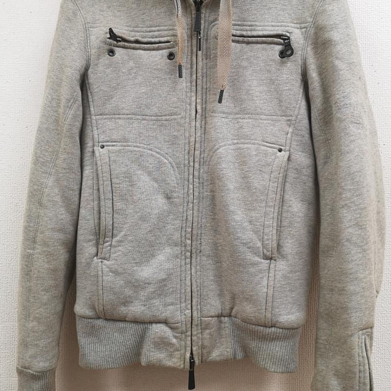 ディーゼル DIESEL ジャケット、上着 ジャケット、ブレザー ボア フェイクファー Y2K ヘビーウェイト ジップアップ スウェット パーカー S 灰 / グレー / gray メンズ USED 古着 中古 50165853