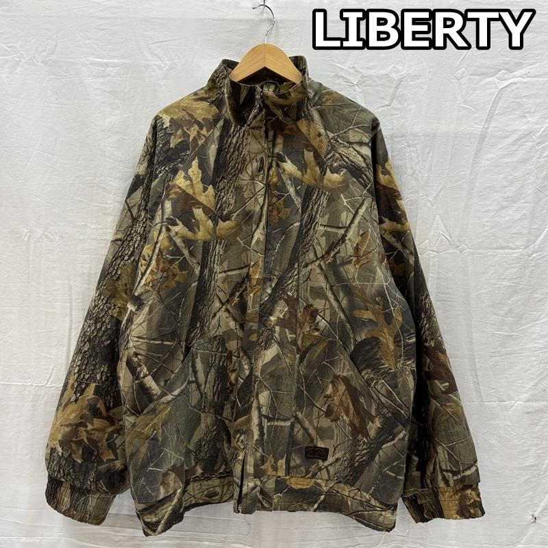 古着 USED ジャケット、上着 ジャンパー、ブルゾン LIBERTY リバティ リアルツリーカモ 迷彩 中綿 ビッグサイズ ジャケット - カモフラージュ柄・迷彩 メンズ USED 古着 中古 50165859