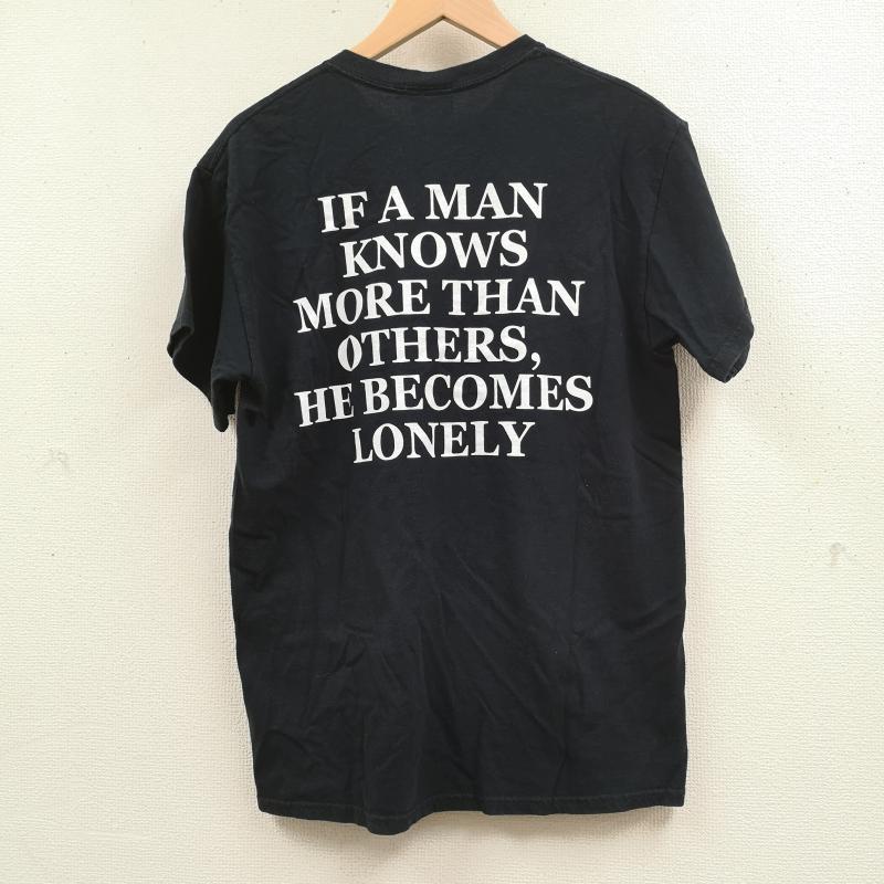 古着 USED Tシャツ 半袖 BLOCKPHOTO YOURE AMAZING モノクロ ガール レディー フォト プリント 丸首 半袖 Tシャツ M 黒 / ブラック / black メンズ USED 古着 中古 50165862