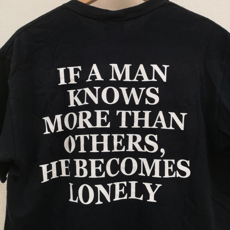古着 USED Tシャツ 半袖 BLOCKPHOTO YOURE AMAZING モノクロ ガール レディー フォト プリント 丸首 半袖 Tシャツ M 黒 / ブラック / black メンズ USED 古着 中古 50165862