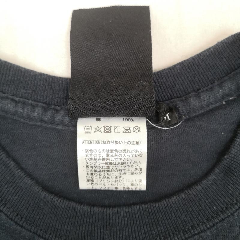 古着 USED Tシャツ 半袖 BLOCKPHOTO YOURE AMAZING モノクロ ガール レディー フォト プリント 丸首 半袖 Tシャツ M 黒 / ブラック / black メンズ USED 古着 中古 50165862