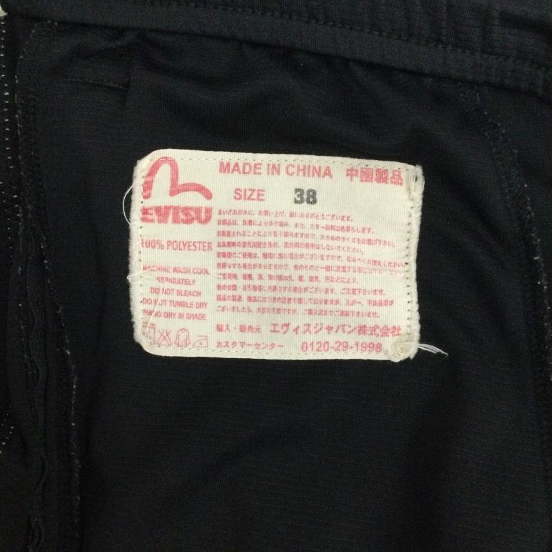 ヤマネ YAMANE パンツ ショートパンツ YAMANEエビス　ハーフパンツ　ライン　カモメ　Y2K 38インチ ロゴ、文字 黒 / ブラック / black メンズ USED 古着 中古 50165874