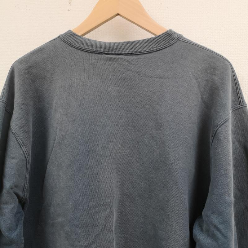 チャンピオン Champion トレーナー 長袖 90s メキシコ製 青刺繍タグ Vガゼット V字ステッチ 裏起毛 クルーネック スウェット トレーナー L 紺 / ネイビー / navy メンズ USED 古着 中古 50165881