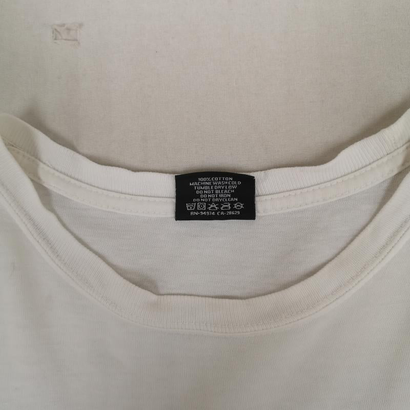 ステューシー STUSSY Tシャツ 半袖 00s メキシコ製 黒タグ 胸ポケット ワンポイント グラフィック 半袖 Tシャツ M 白 / ホワイト / white メンズ USED 古着 中古 50165883