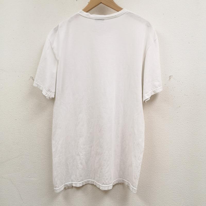 ステューシー STUSSY Tシャツ 半袖 00s メキシコ製 黒タグ ショーンフォント ロゴパッチ 胸ポケット 半袖 Tシャツ M 白 / ホワイト / white メンズ USED 古着 中古 50165884