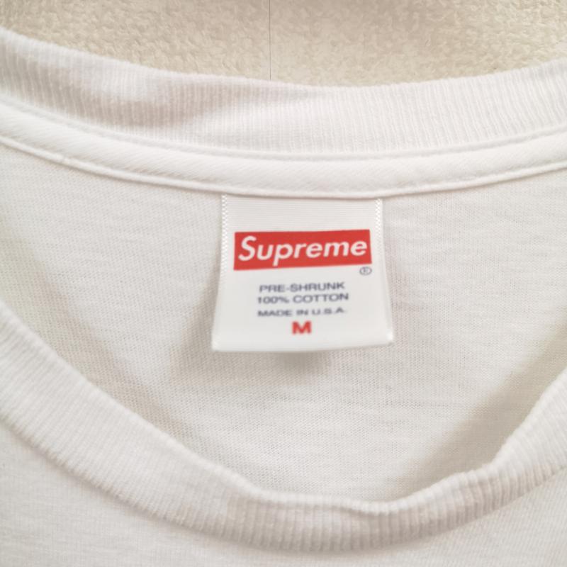 シュプリーム Supreme Tシャツ 半袖 18SS molotov tee 火炎瓶 モロトフ カクテル グラフィック 半袖 Tシャツ M 白 / ホワイト / white メンズ USED 古着 中古 50165885