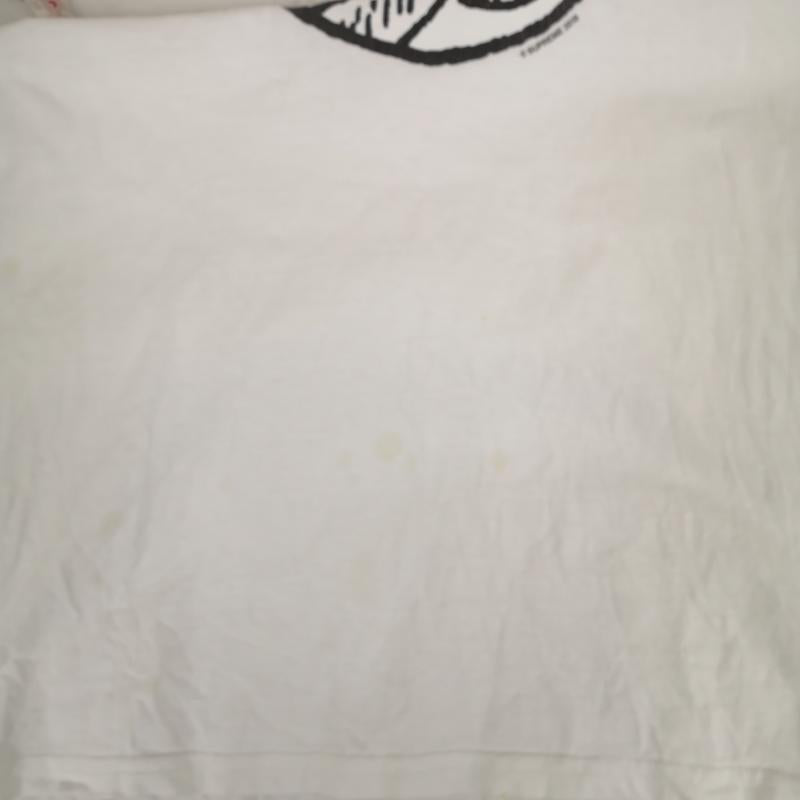 シュプリーム Supreme Tシャツ 半袖 18SS molotov tee 火炎瓶 モロトフ カクテル グラフィック 半袖 Tシャツ M 白 / ホワイト / white メンズ USED 古着 中古 50165885