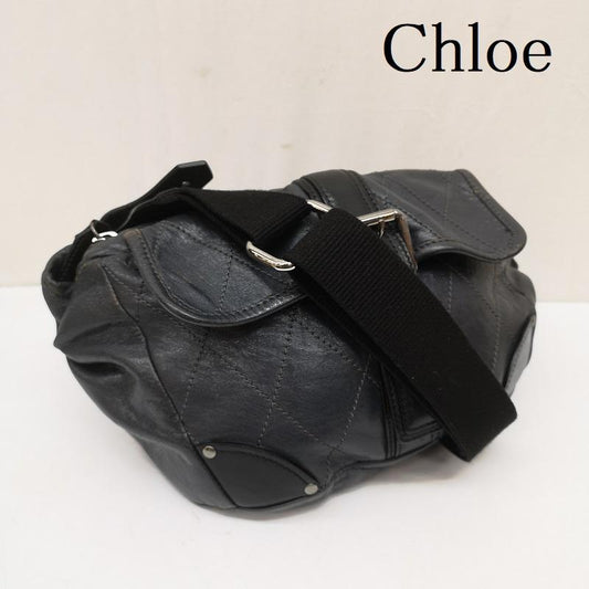 クロエ Chloe ボディバッグ ボディバッグ 2012年 バレンタイン コレクション キルティング レザー ボディバッグ - 紺 / ネイビー / navy レディース USED 古着 中古 50165889