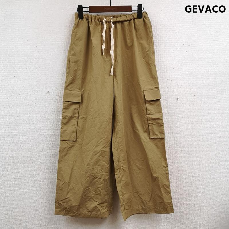 古着 USED パンツ ワークパンツ、ペインターパンツ GEVACO ナイロン 馬 ホース 三角 ワッペン イージー カーゴ パンツ 6102MW 38 マスタード / マスタード / メンズ USED 古着 中古 50165896