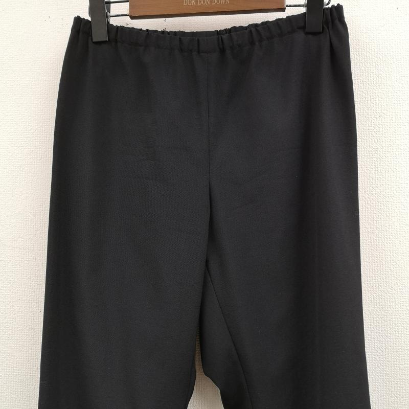 ローブドシャンブル コムデギャルソン robe de chambre COMME des GARCONS パンツ スラックス 日本製 ウール100% ウエストゴム テーパード イージーパンツ RZ-P003 M 黒 / ブラック / black レディース USED 古着 中古 50165899