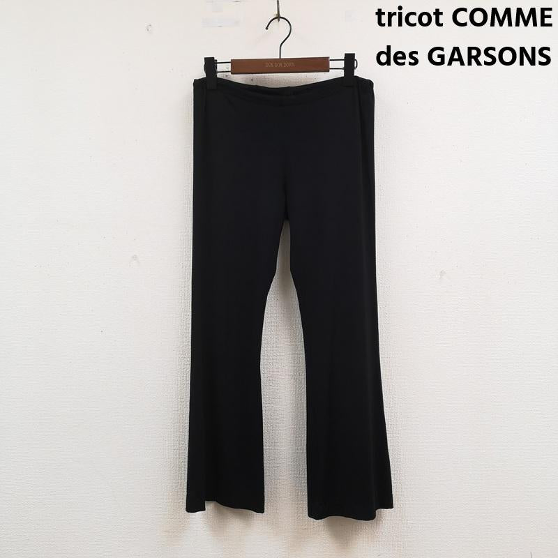 トリココムデギャルソン tricot COMME des GARSONS レギンス、トレンカ レギンス、トレンカ 日本製 イージーウエスト レギンス フレアパンツ TR-P035 AD2006 黒 / ブラック / black レディース USED 古着 中古 50165900