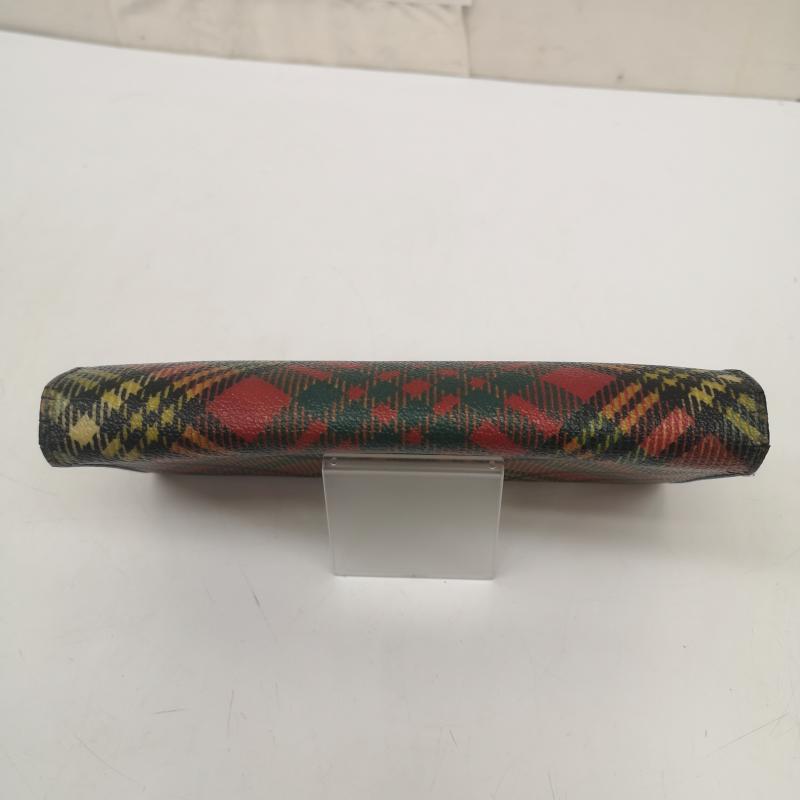 ヴィヴィアンウエストウッド Vivienne Westwood 財布 長財布 長財布 タータンチェック ロングウォレット - レディース USED 古着 中古 50165901