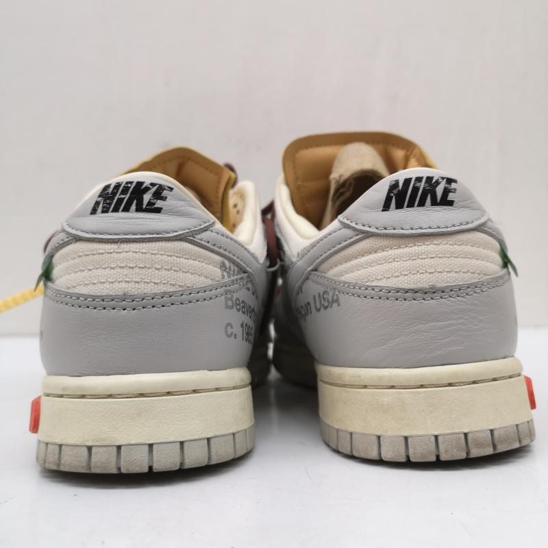 ナイキ NIKE スニーカー スニーカー OFF-WHITE コラボ DUNK LOW LOT 46 OF 50 DM1602-102 スニーカー 25.5cm メンズ USED 古着 中古 50165905