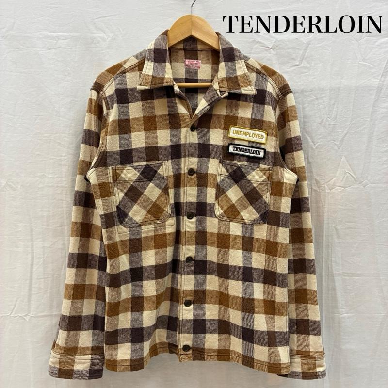 テンダーロイン TENDERLOIN シャツ、ブラウス 長袖 T-FLANNEL CHECK SHIRT 00s 2005AW フランネル チェック シャツ アーカイブ S メンズ USED 古着 中古 50165919