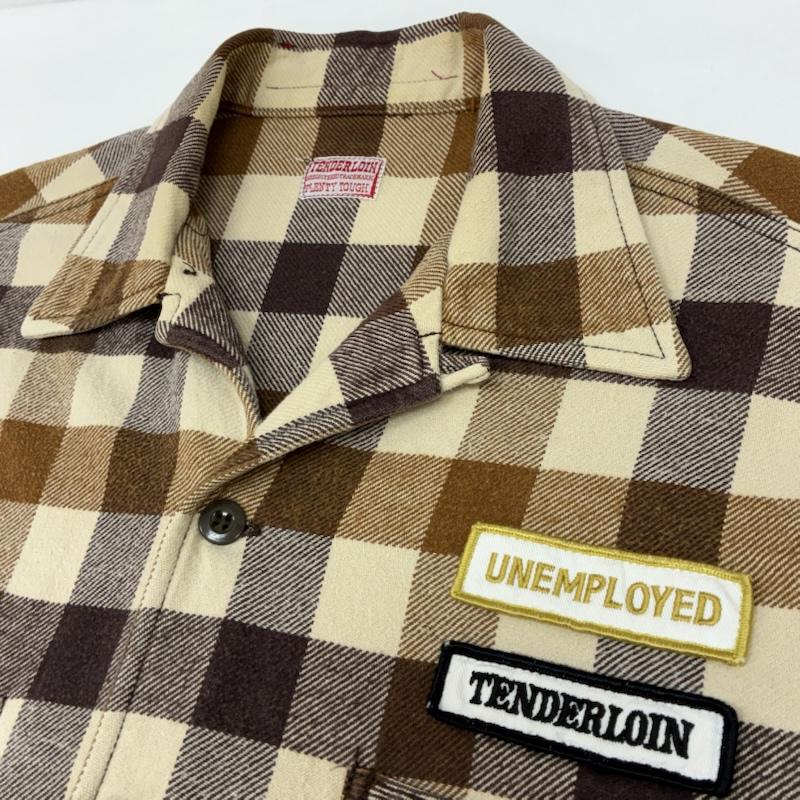 テンダーロイン TENDERLOIN シャツ、ブラウス 長袖 T-FLANNEL CHECK SHIRT 00s 2005AW フランネル チェック シャツ アーカイブ S メンズ USED 古着 中古 50165919