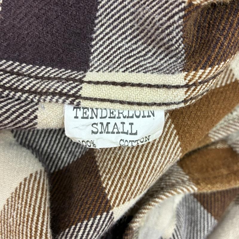 テンダーロイン TENDERLOIN シャツ、ブラウス 長袖 T-FLANNEL CHECK SHIRT 00s 2005AW フランネル チェック シャツ アーカイブ S メンズ USED 古着 中古 50165919