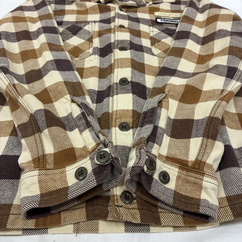 テンダーロイン TENDERLOIN シャツ、ブラウス 長袖 T-FLANNEL CHECK SHIRT 00s 2005AW フランネル チェック シャツ アーカイブ S メンズ USED 古着 中古 50165919