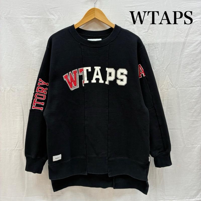 ダブルタップス WTAPS トレーナー 長袖 18AW RIPPER 01 SWEATSHIR COPO 182ATDT-CSM09 再構築 スウェット トレーナー 1 メンズ USED 古着 中古 50165921