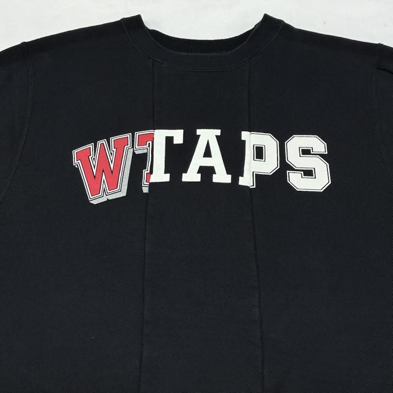 ダブルタップス WTAPS トレーナー 長袖 18AW RIPPER 01 SWEATSHIR COPO 182ATDT-CSM09 再構築 スウェット トレーナー 1 メンズ USED 古着 中古 50165921
