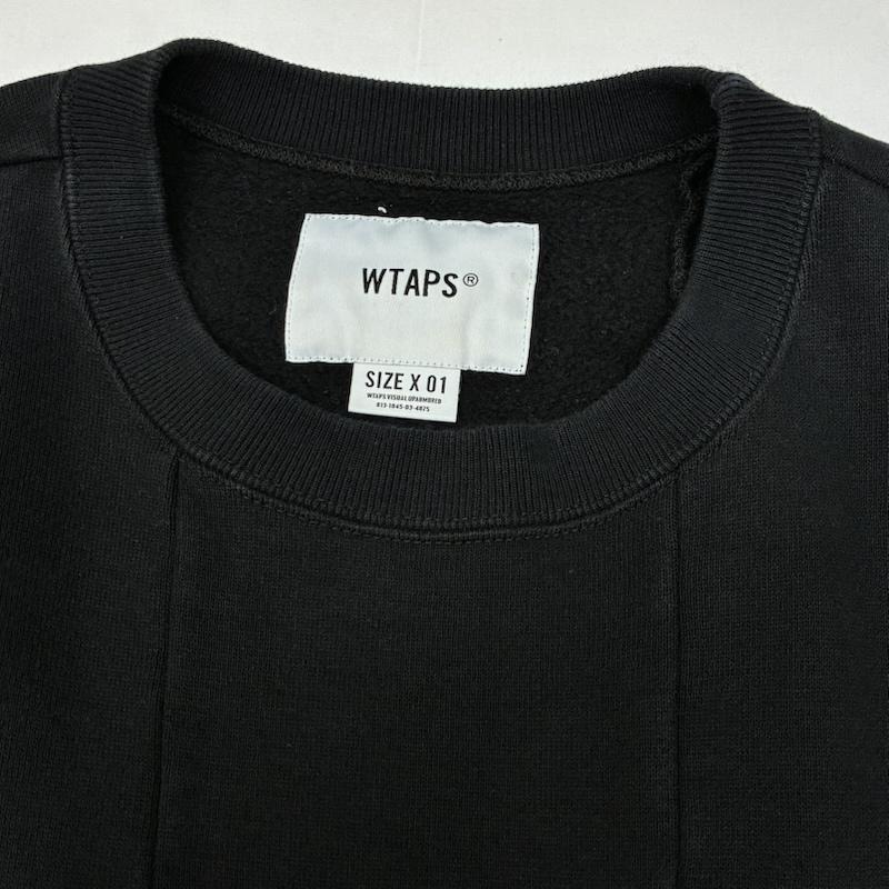 ダブルタップス WTAPS トレーナー 長袖 18AW RIPPER 01 SWEATSHIR COPO 182ATDT-CSM09 再構築 スウェット トレーナー 1 メンズ USED 古着 中古 50165921