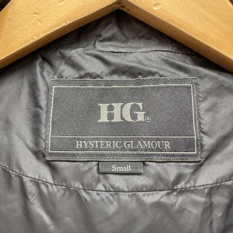ヒステリックグラマー HYSTERIC GLAMOUR ジャケット、上着 ダウンジャケット ナイロン フード ダウン ジャケット 4AB-1611 S 黒 / ブラック / black メンズ USED 古着 中古 50165926