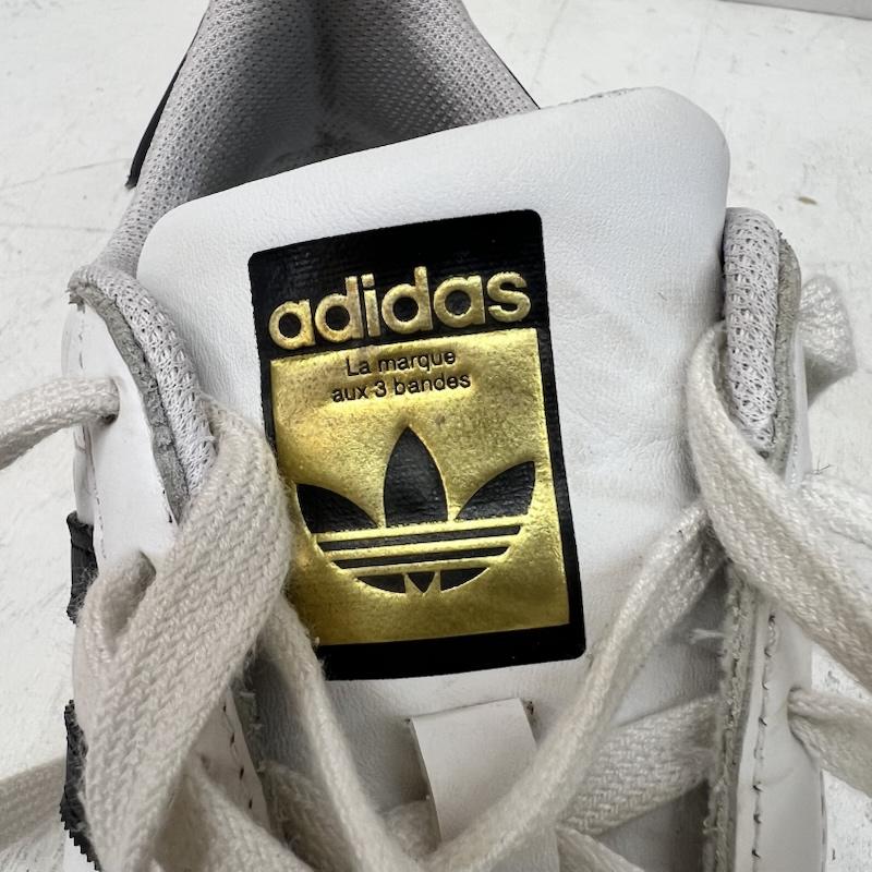 アディダス adidas×RESPECT ME スニーカー スニーカー EG4958 Superstar スーパースター 金ベロ 23.0cm 白 / ホワイト / white レディース USED 古着 中古 50165927