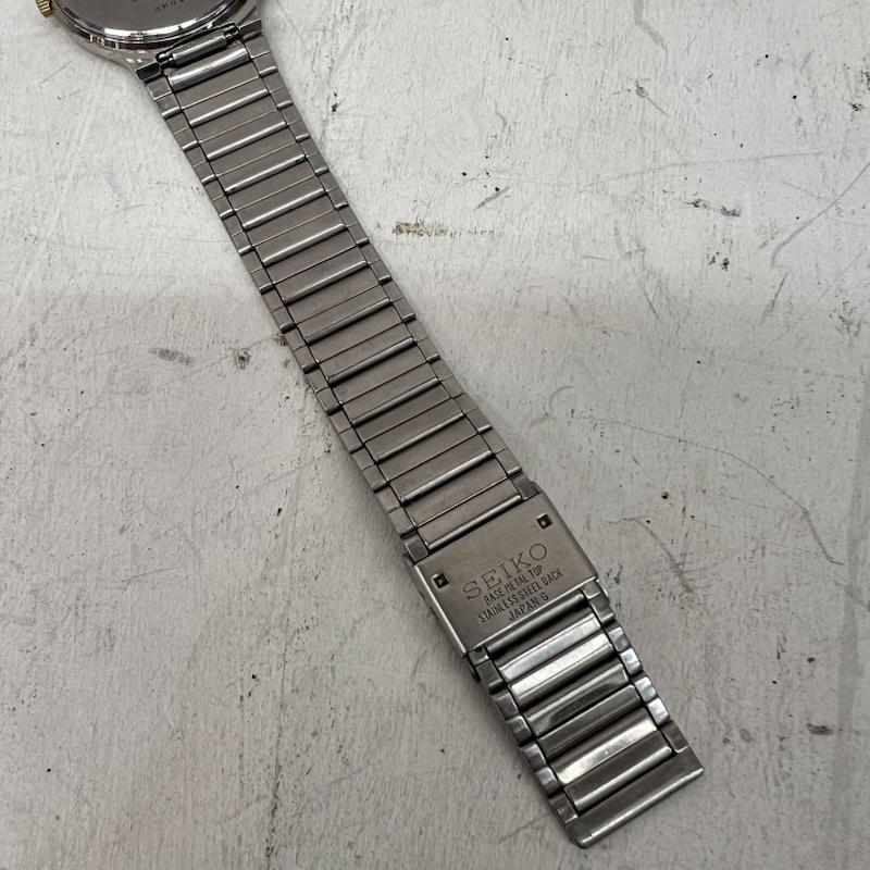 セイコー SEIKO 腕時計 アナログ（クォーツ式） SPIRIT スピリット 7N01-6A70 - 銀 / シルバー / silver color X 金 / ゴールド / gold color メンズ USED 古着 中古 50165928