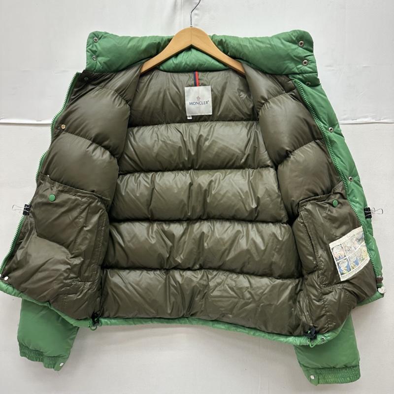 モンクレール MONCLER ジャケット、上着 ダウンジャケット EVEREST ダウン ジャケット 41310/50/68950 0 緑 / グリーン / green メンズ USED 古着 中古 50165931