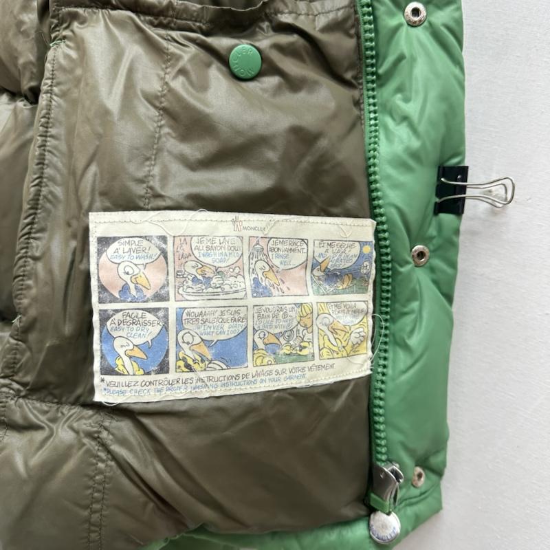 モンクレール MONCLER ジャケット、上着 ダウンジャケット EVEREST ダウン ジャケット 41310/50/68950 0 緑 / グリーン / green メンズ USED 古着 中古 50165931