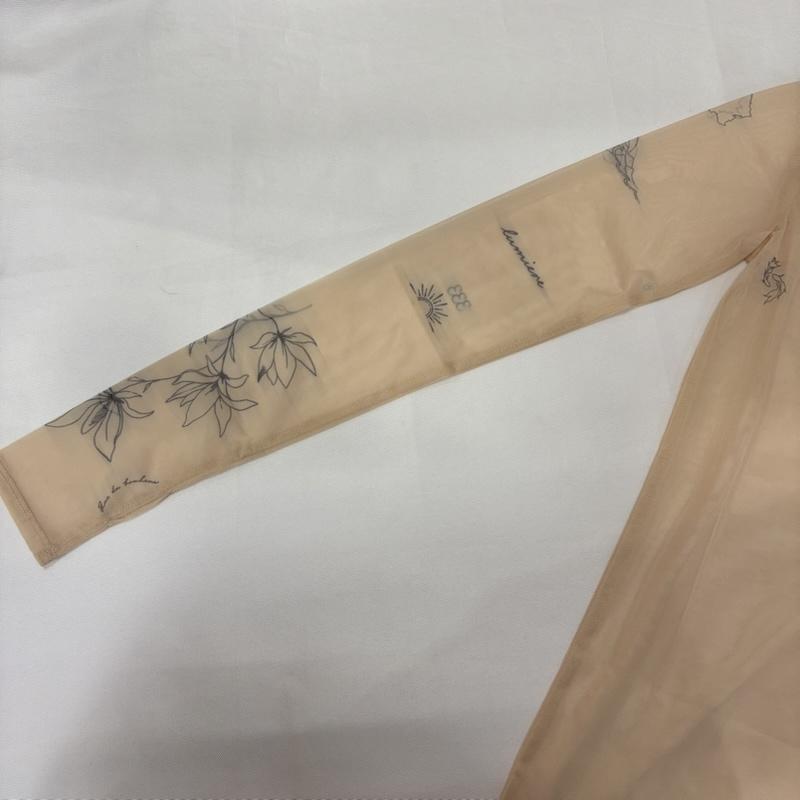 エイミーイストワール eimy istoire トップス トップス タトゥースキンシアートップス 1123112718 FREE プリント ベージュ / ベージュ / beige レディース USED 古着 中古 50165936