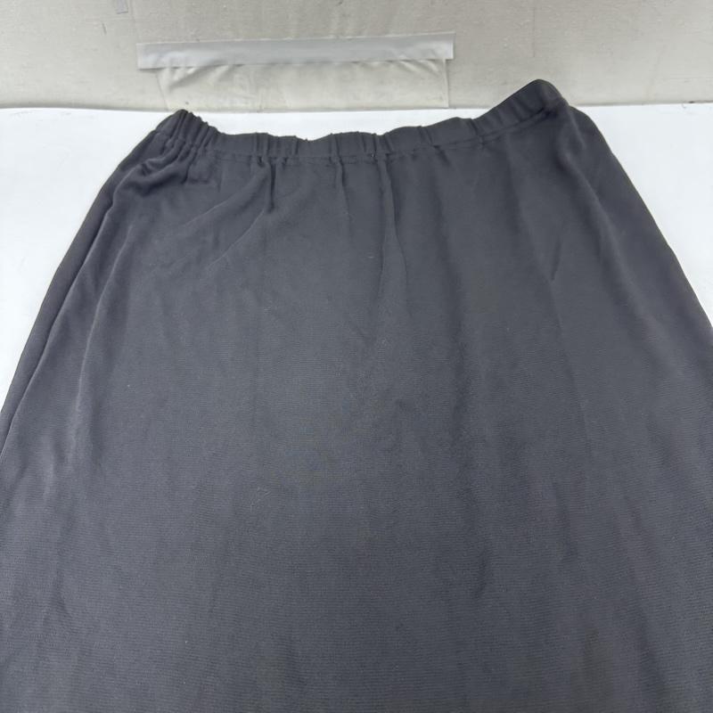 イッセイミヤケ ISSEY MIYAKE スカート ロングスカート レーヨン ロング スカート PE51-JG276 M 黒 / ブラック / black レディース USED 古着 中古 50165938