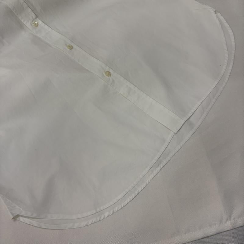 マイヨ maillot シャツ、ブラウス 長袖 シンコットン スタンドシャツ Thin Cotton Stand Shirt MAS-24260 1 無地 白 / ホワイト / white メンズ USED 古着 中古 50165941