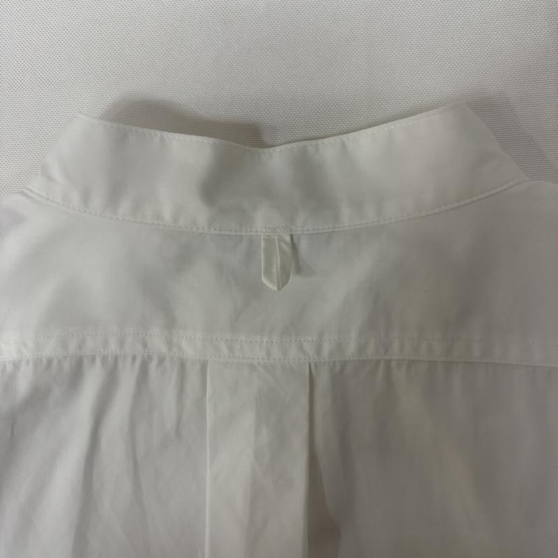 マイヨ maillot シャツ、ブラウス 長袖 シンコットン スタンドシャツ Thin Cotton Stand Shirt MAS-24260 1 無地 白 / ホワイト / white メンズ USED 古着 中古 50165941