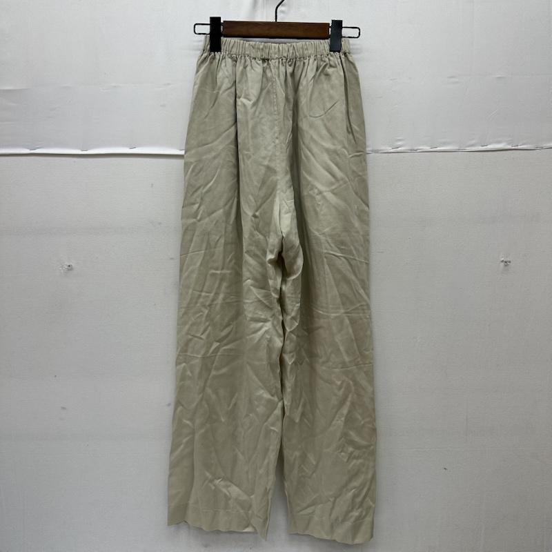 イッセイミヤケペルマネンテ ISSEY MIYAKE PERMANENTE パンツ スラックス レーヨン イージー パンツ PE51-FF258 M ベージュ / ベージュ / beige レディース USED 古着 中古 50165942