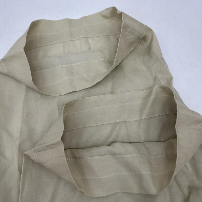 イッセイミヤケペルマネンテ ISSEY MIYAKE PERMANENTE パンツ スラックス レーヨン イージー パンツ PE51-FF258 M ベージュ / ベージュ / beige レディース USED 古着 中古 50165942