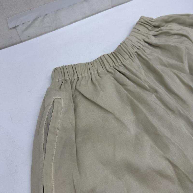 イッセイミヤケペルマネンテ ISSEY MIYAKE PERMANENTE パンツ スラックス レーヨン イージー パンツ PE51-FF258 M ベージュ / ベージュ / beige レディース USED 古着 中古 50165942