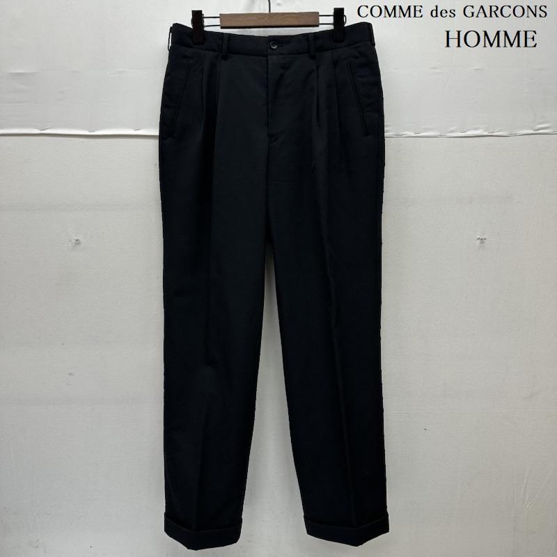 コムデギャルソンオム COMME des GARCONS HOMME パンツ スラックス 07SS 2タック ウール スラックス HS-P007 S 黒 / ブラック / black メンズ USED 古着 中古 50165943