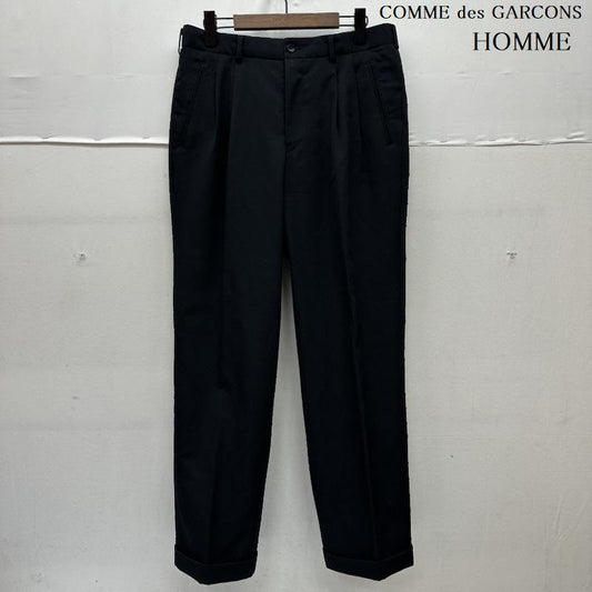 コムデギャルソンオム COMME des GARCONS HOMME パンツ スラックス 07SS 2タック ウール スラックス HS-P007 S 黒 / ブラック / black メンズ USED 古着 中古 50165943