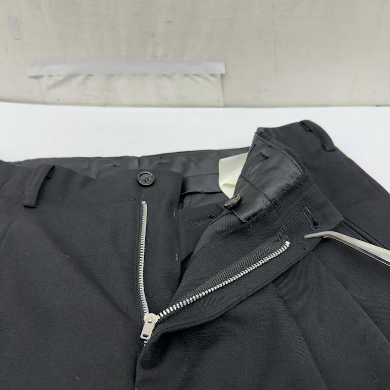 コムデギャルソンオム COMME des GARCONS HOMME パンツ スラックス 07SS 2タック ウール スラックス HS-P007 S 黒 / ブラック / black メンズ USED 古着 中古 50165943