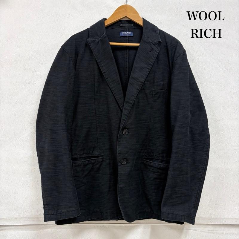 ウールリッチ WOOLRICH ジャケット、上着 ジャケット、ブレザー テーラードジャケット John Rich & Bros - 無地 黒 / ブラック / black メンズ USED 古着 中古 50165947