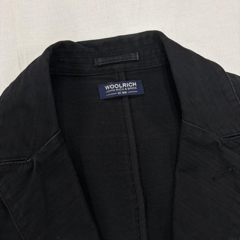 ウールリッチ WOOLRICH ジャケット、上着 ジャケット、ブレザー テーラードジャケット John Rich & Bros - 無地 黒 / ブラック / black メンズ USED 古着 中古 50165947