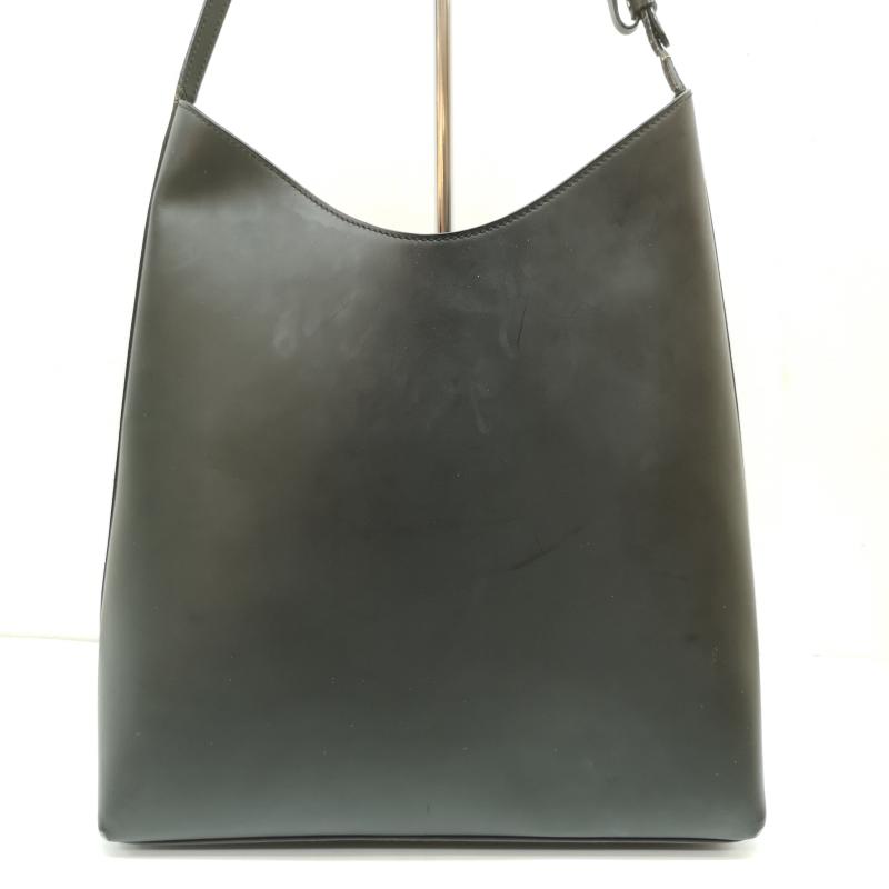 グッチ GUCCI トートバッグ トートバッグ 001-1942-1705 セミショルダー バッグ レザー ブラック ポーチ付き レディース USED 古着 中古 50165952