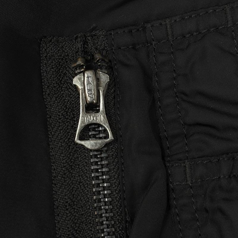 ポロラルフローレン POLO RALPH LAUREN ジャケット、上着 ジャンパー、ブルゾン MA-1 フライト ボンバー ジャケット TALON タロンジップ ビッグサイズ XXL 黒 / ブラック / black メンズ USED 古着 中古 50165957